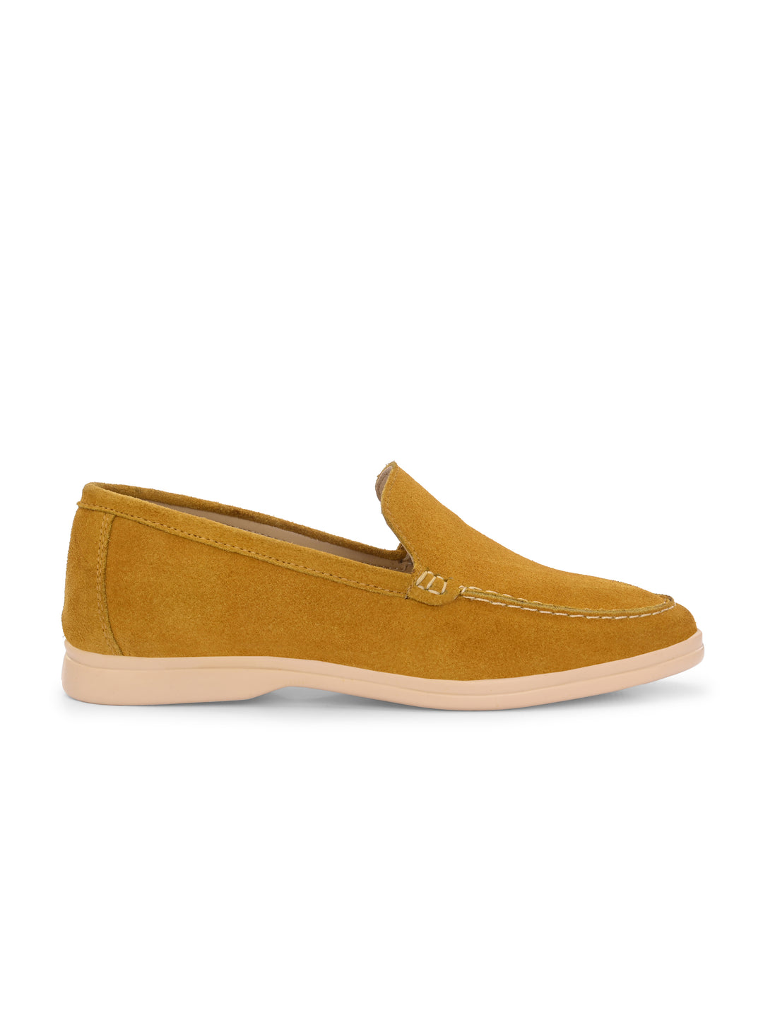 CARLO ROMANO SUEDE LEATHER STYLISH LOAFER SHOES FOR WOMEN