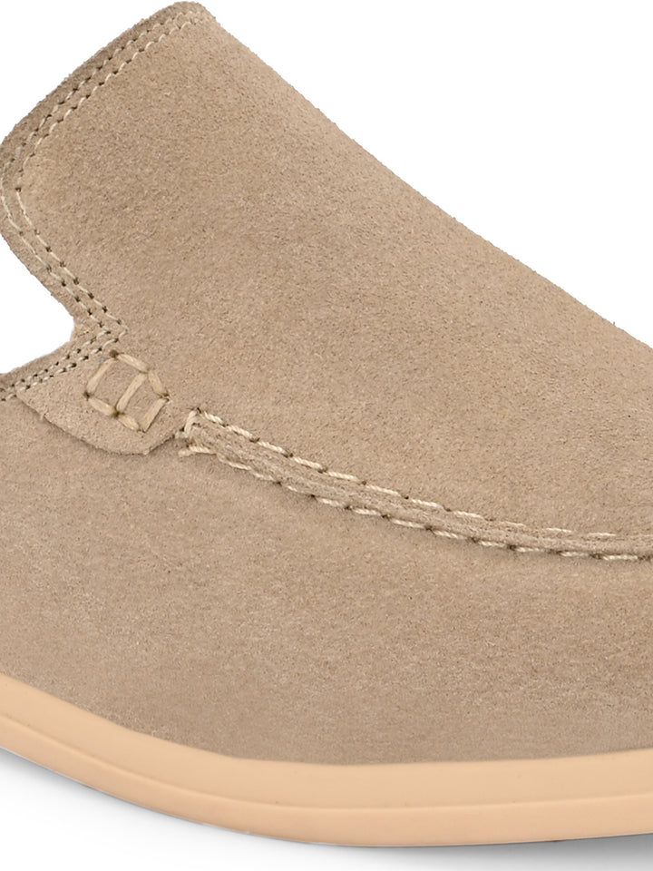 CARLO ROMANO BY WASAN PREMIUM STYLISH SUEDE LEATHER MULES FOR WOMENS