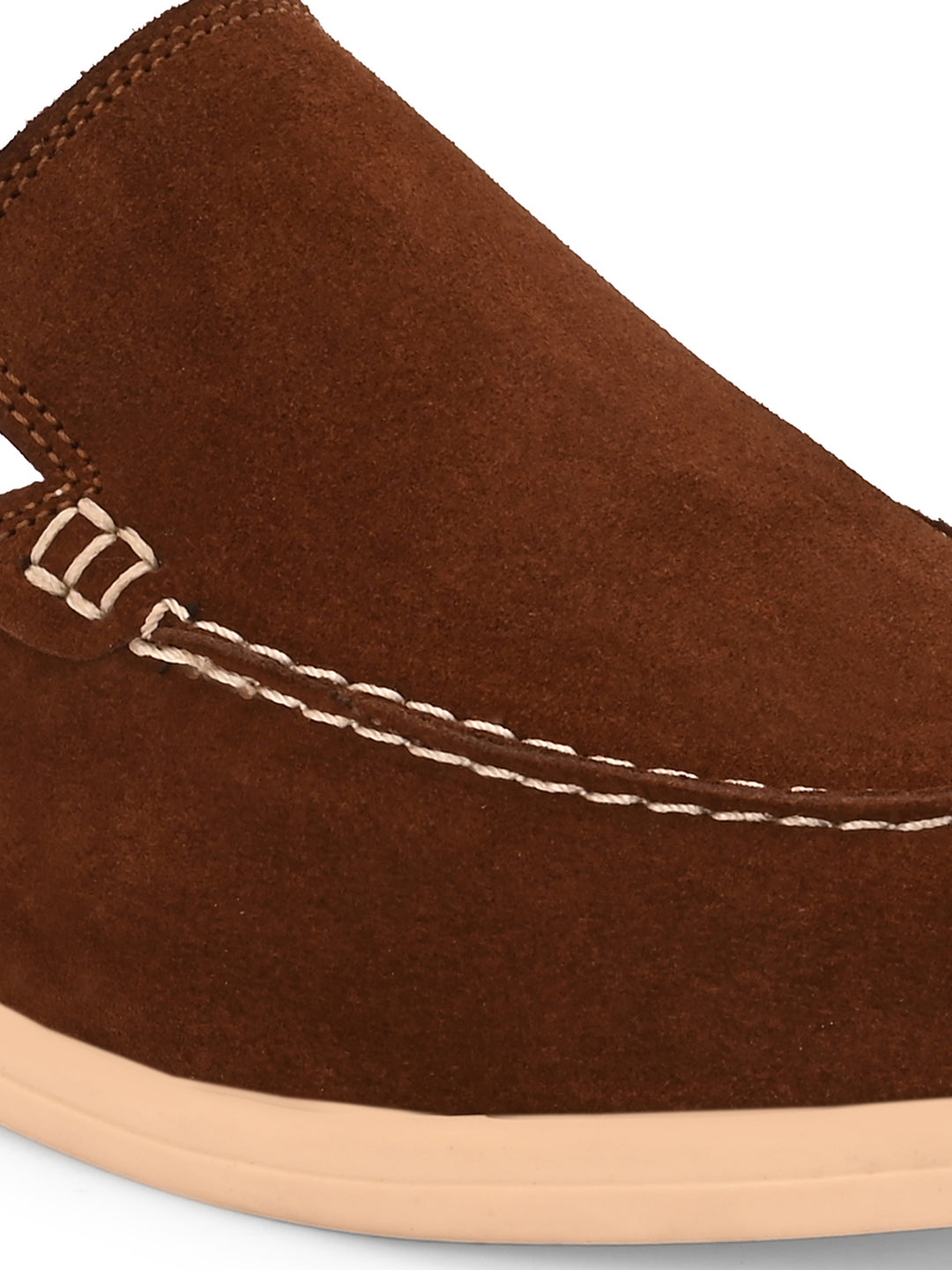 CARLO ROMANO BY WASAN PREMIUM STYLISH SUEDE LEATHER MULES FOR WOMENS