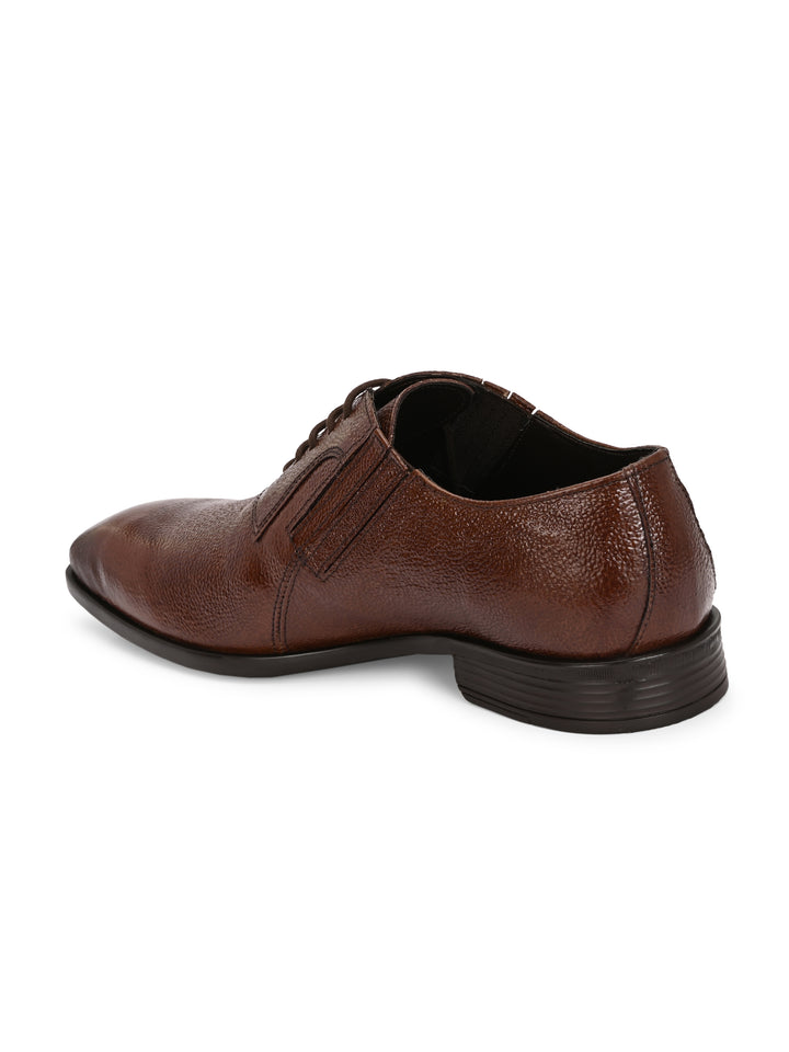 CARLO ROMANO BY WASAN BROWN COLOR GENUINE LEATHER  SHOES FOR MEN