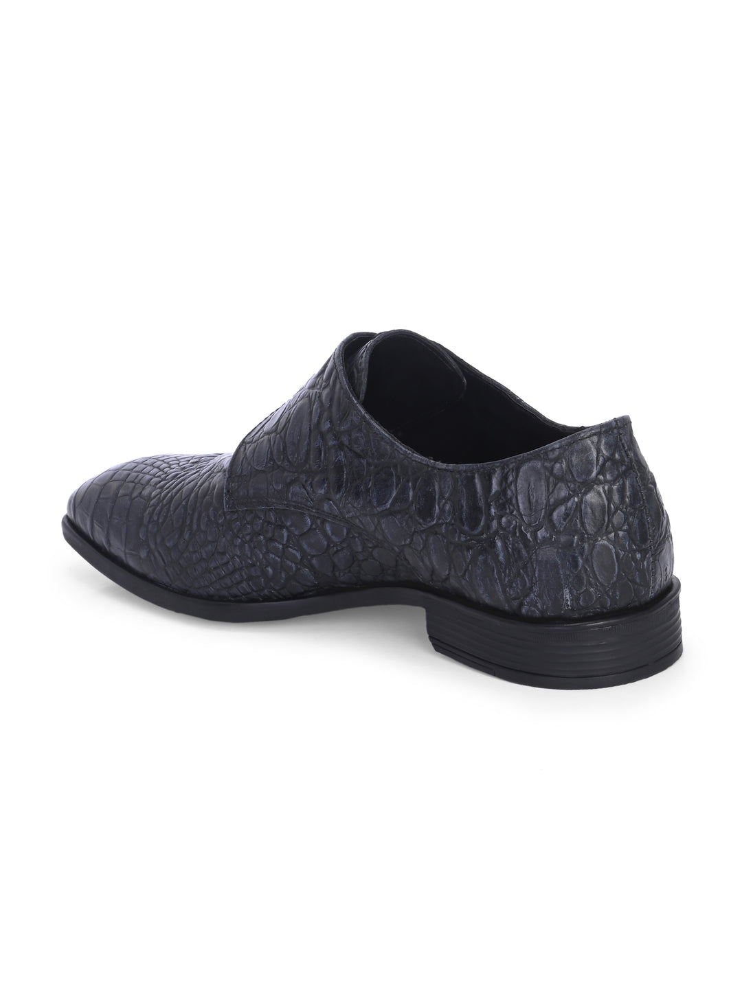 CARLO ROMANO BY WASAN PREMIUM STYLISH CROCO PRINTED LEATHER SHOES FOR MEN