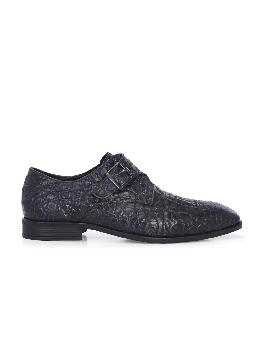 CARLO ROMANO BY WASAN PREMIUM STYLISH CROCO PRINTED LEATHER SHOES FOR MEN