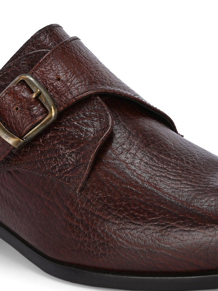 CARLO ROMANO BY WASAN TAN COLOR PREMIUM STYLISH GENUINE LEATHER SHOES FOR MEN