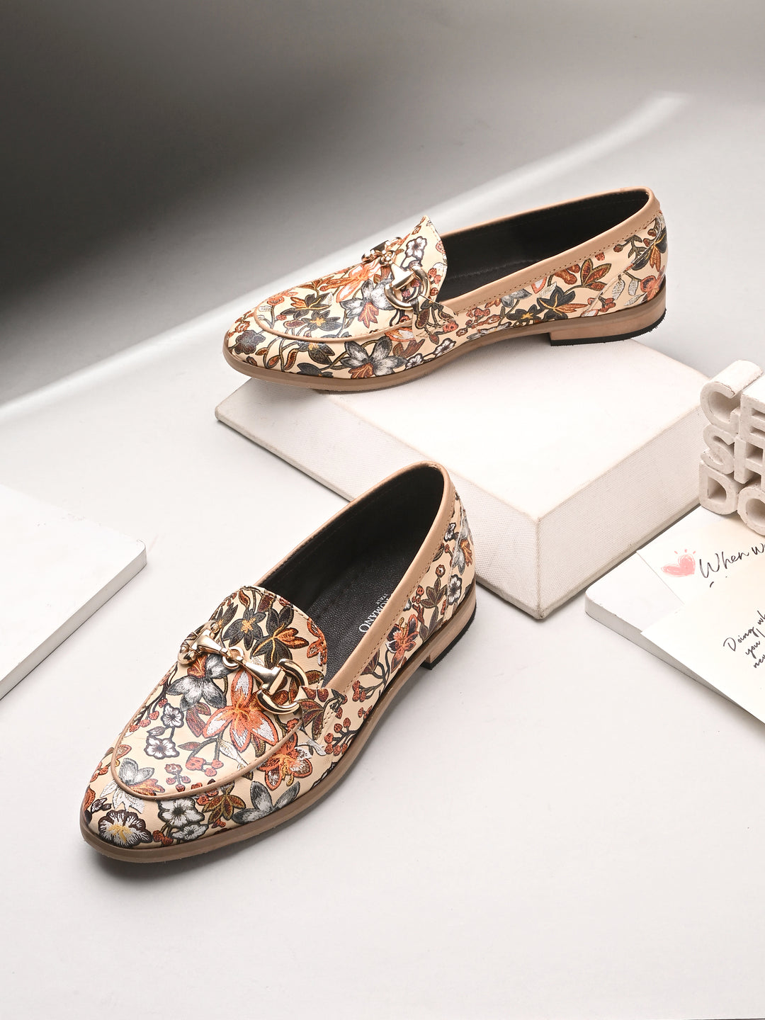 CARLO ROMANO VEGAN LEATHER MOCASSIN FOR WOMEN