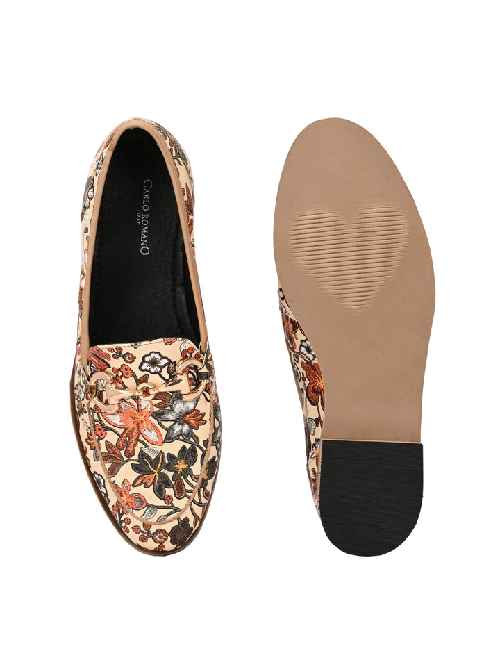 CARLO ROMANO VEGAN LEATHER MOCASSIN FOR WOMEN