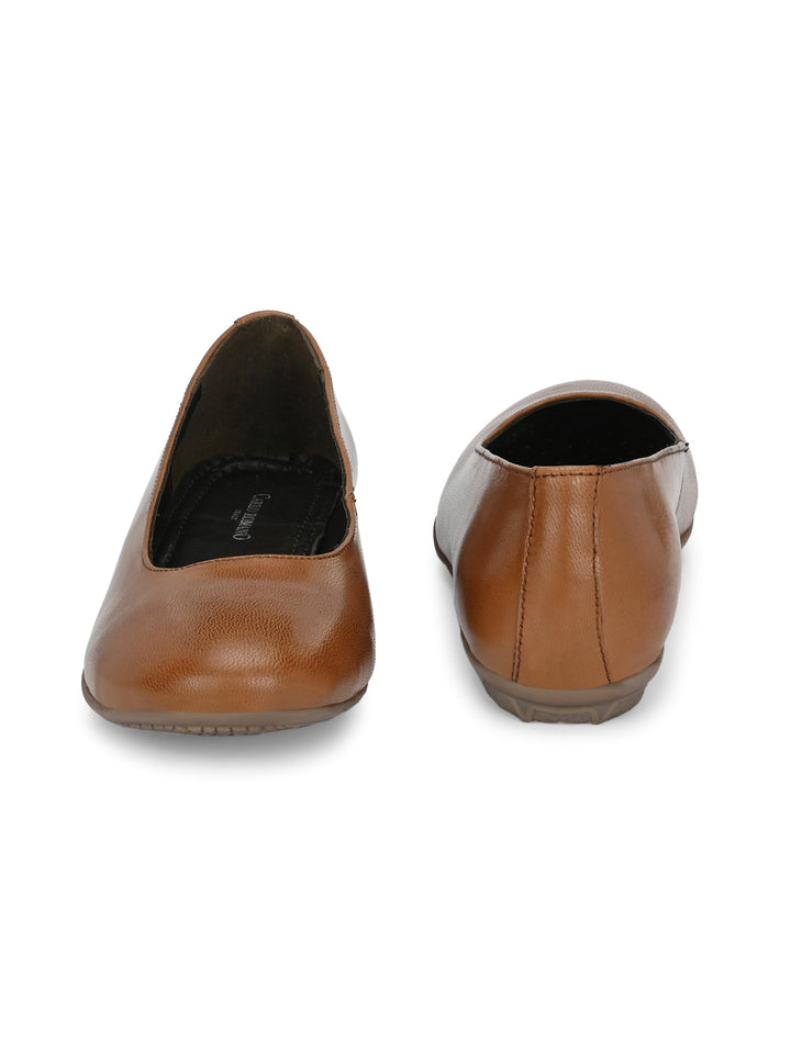 CARLO ROMANO by Wasan Shoes Women's Genuine Sheep Leather Slip on Belly