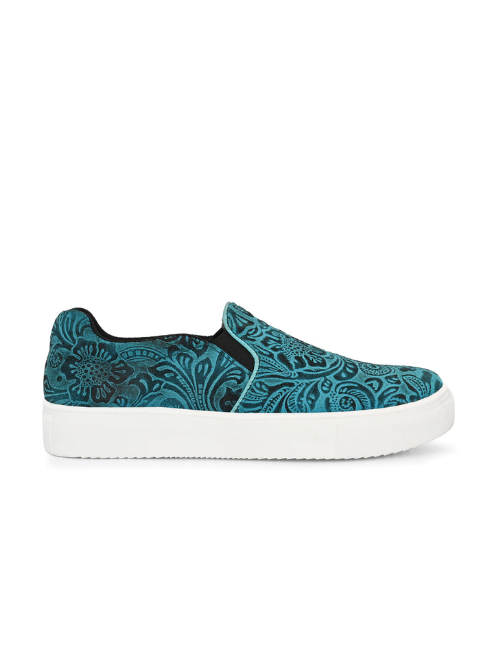 CARLO ROMANO GENUINE SUEDE LEATHER CASUAL SNEAKER FOR WOMEN