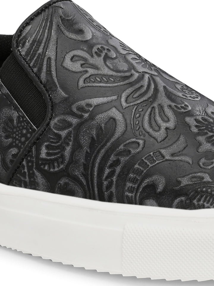 CARLO ROMANO GENUINE LEATHER CASUAL SNEAKER FOR WOMEN