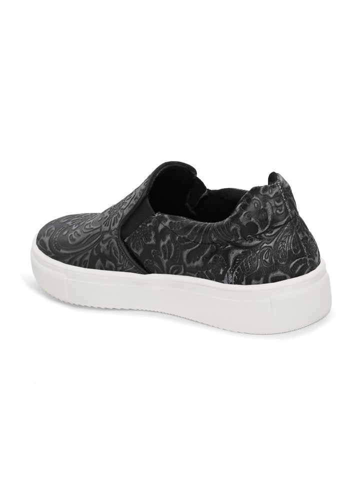 CARLO ROMANO GENUINE LEATHER CASUAL SNEAKER FOR WOMEN