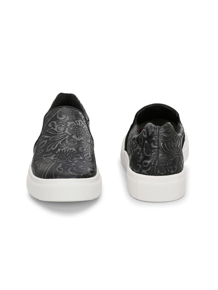 CARLO ROMANO GENUINE LEATHER CASUAL SNEAKER FOR WOMEN