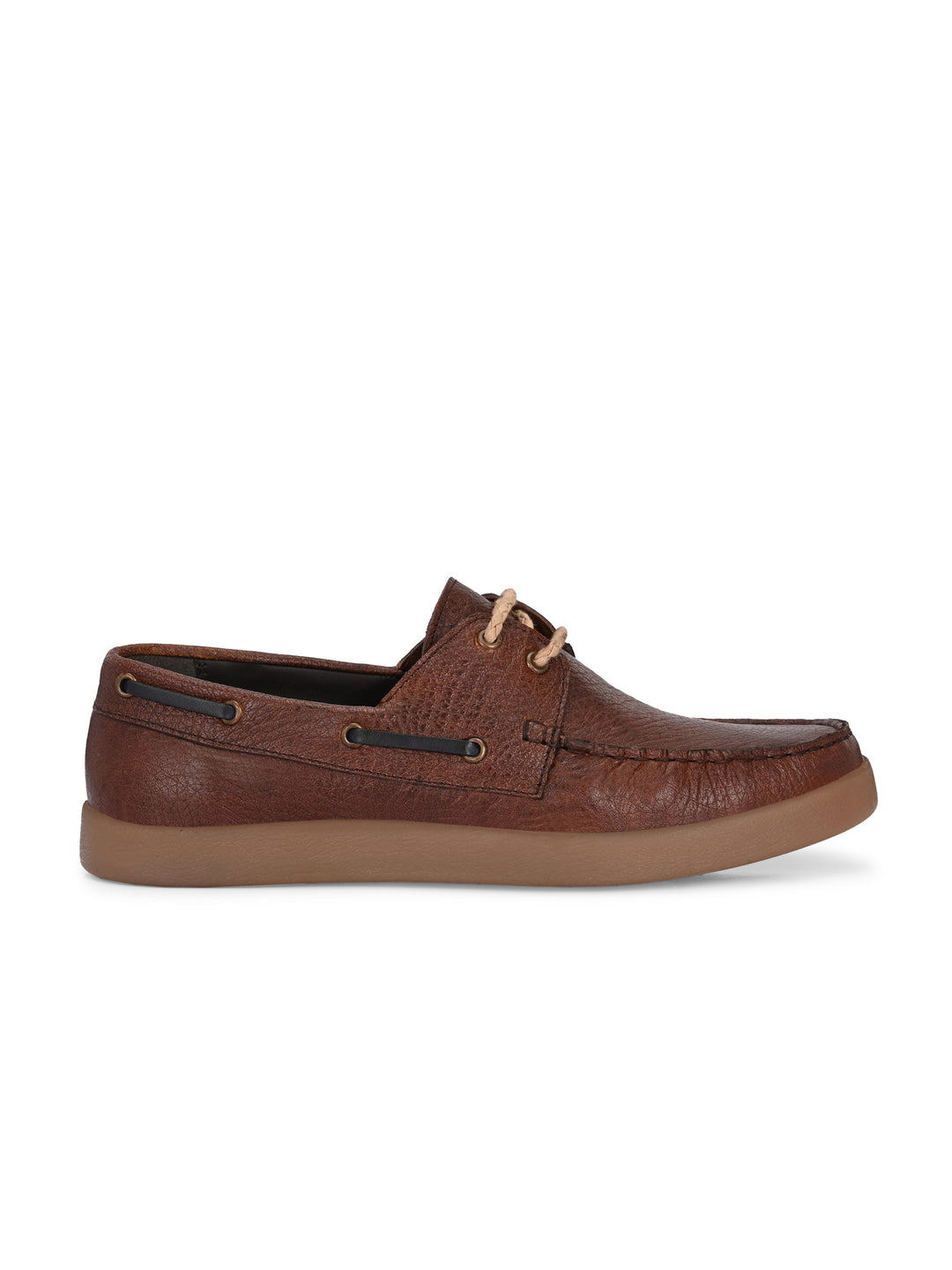 CARLO ROMANO GENUINE LEATHER BOAT SHOE FOR MEN