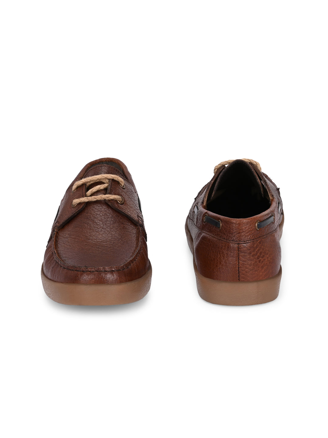 CARLO ROMANO GENUINE LEATHER BOAT SHOE FOR MEN