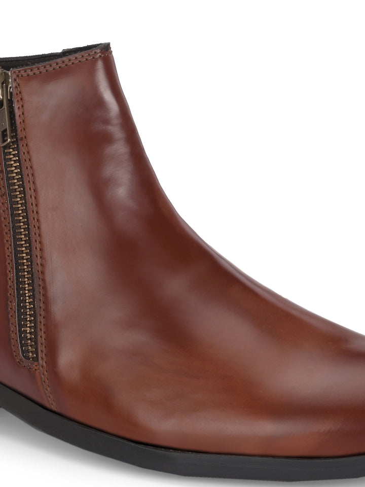 CARLO ROMANO BY WASAN VEGAN LEATHER ANKLE BOOT FOR MEN