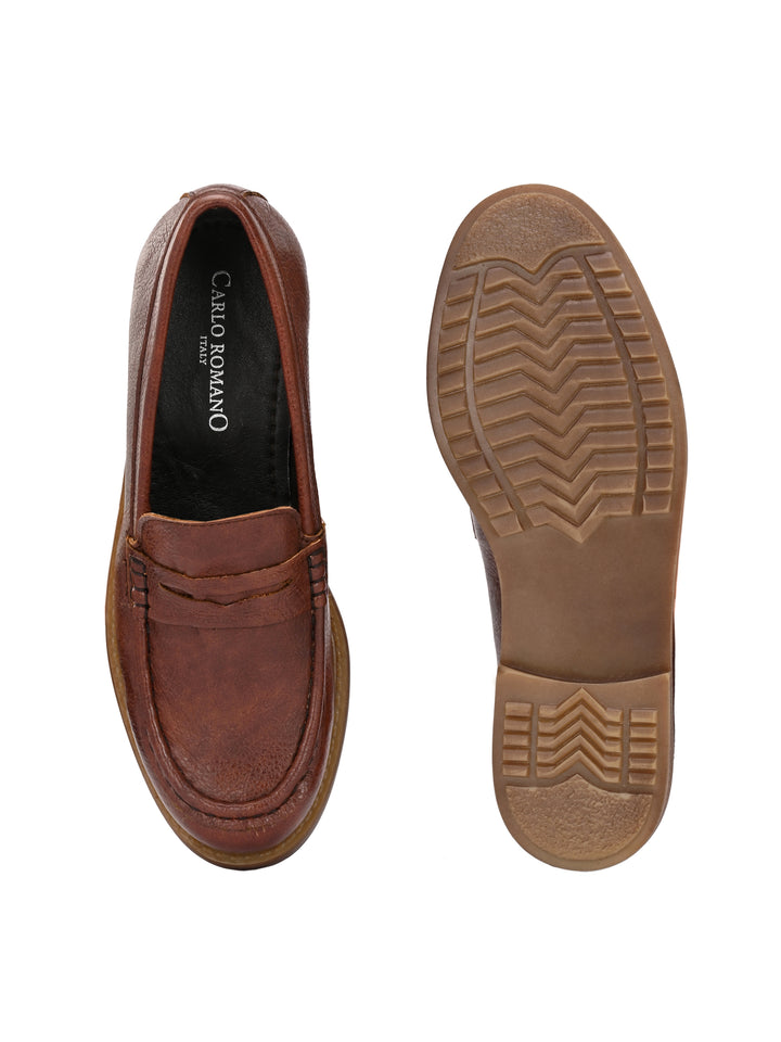 CARLO ROMANO VEGAN LEATHER MOCASSIN FOR WOMEN