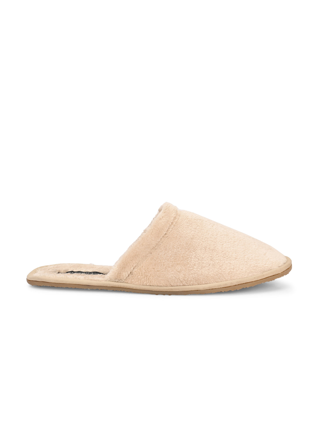 CARLO ROMANO BY WASAN BLACK COLOR PREMIUM ARTIFICIAL FUR MULES FOR MEN