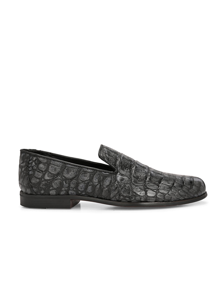 Carlo Romano Genuine Premium Leather | Croco Print Design Shoes for Men