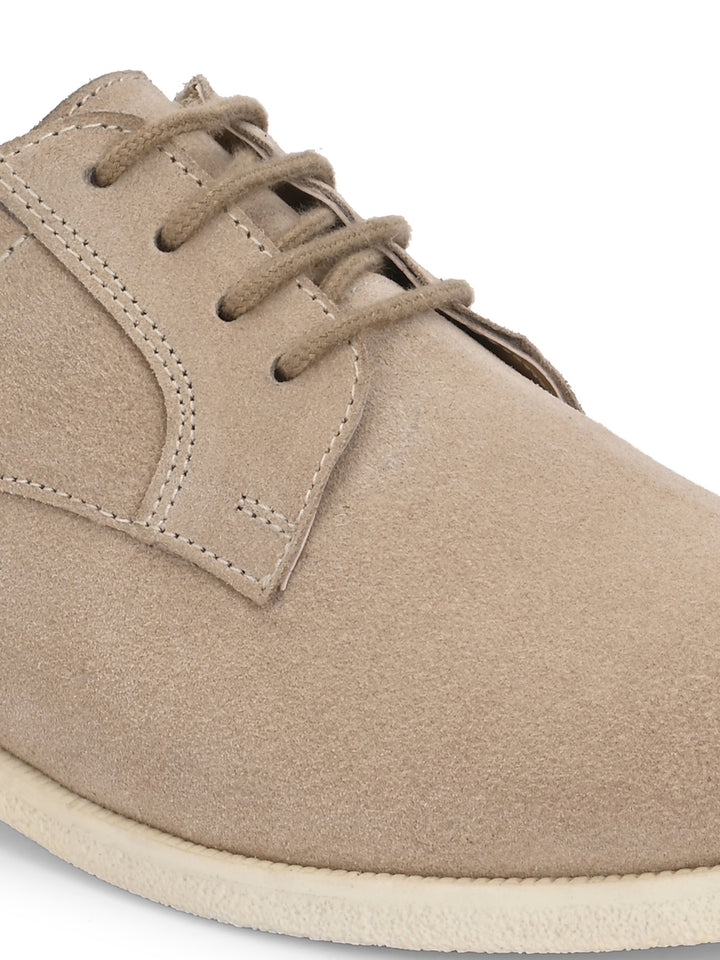 CARLO ROMANO BY WASAN  SUEDE LEATHER LACE UP SHOES FOR MEN