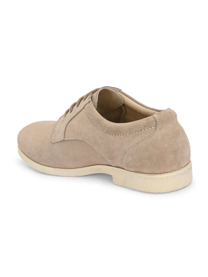 CARLO ROMANO BY WASAN  SUEDE LEATHER LACE UP SHOES FOR MEN