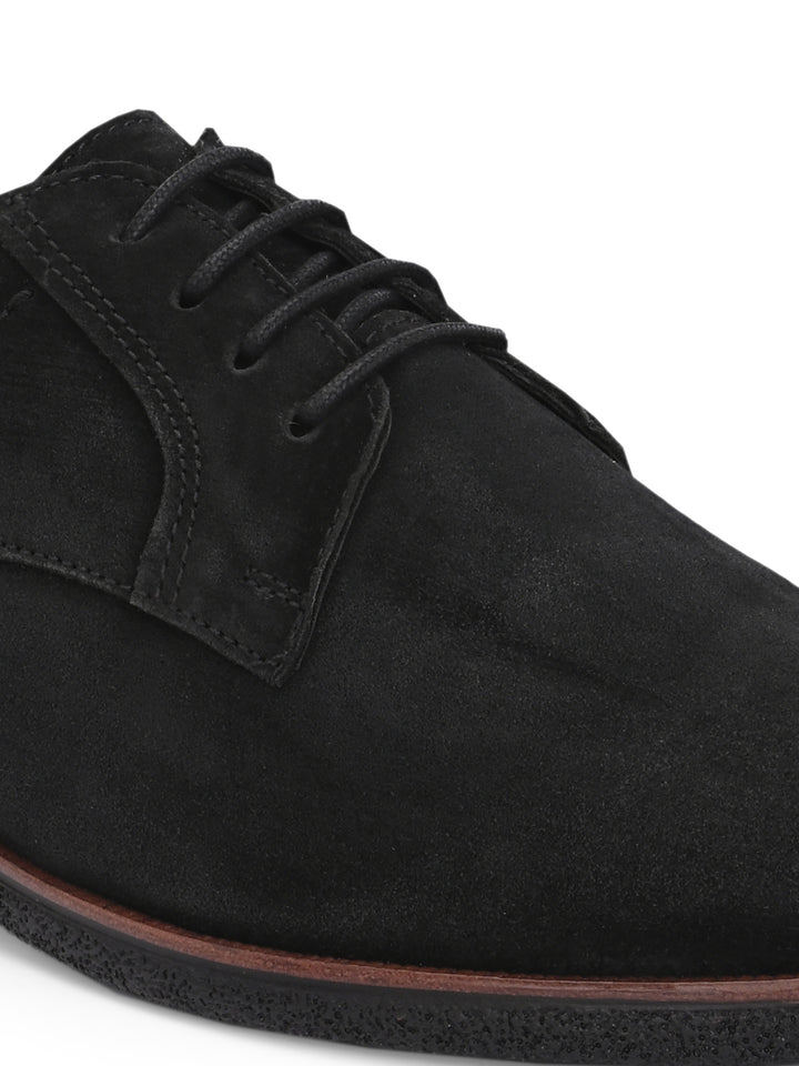 CARLO ROMANO BY WASAN  SUEDE LEATHER LACE UP SHOES FOR MEN