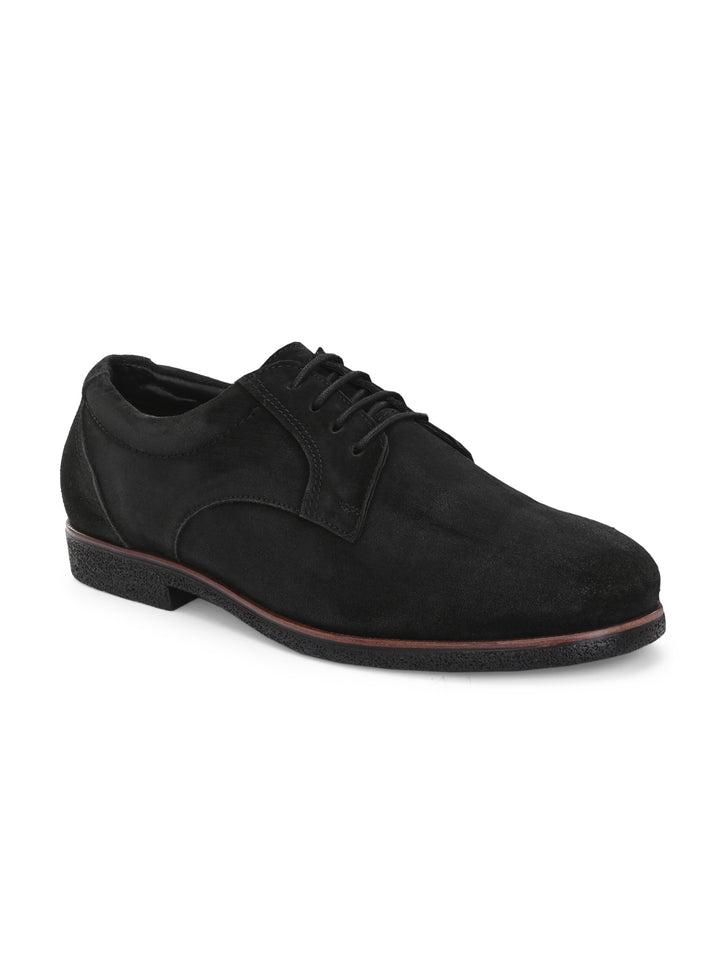 CARLO ROMANO BY WASAN  SUEDE LEATHER LACE UP SHOES FOR MEN
