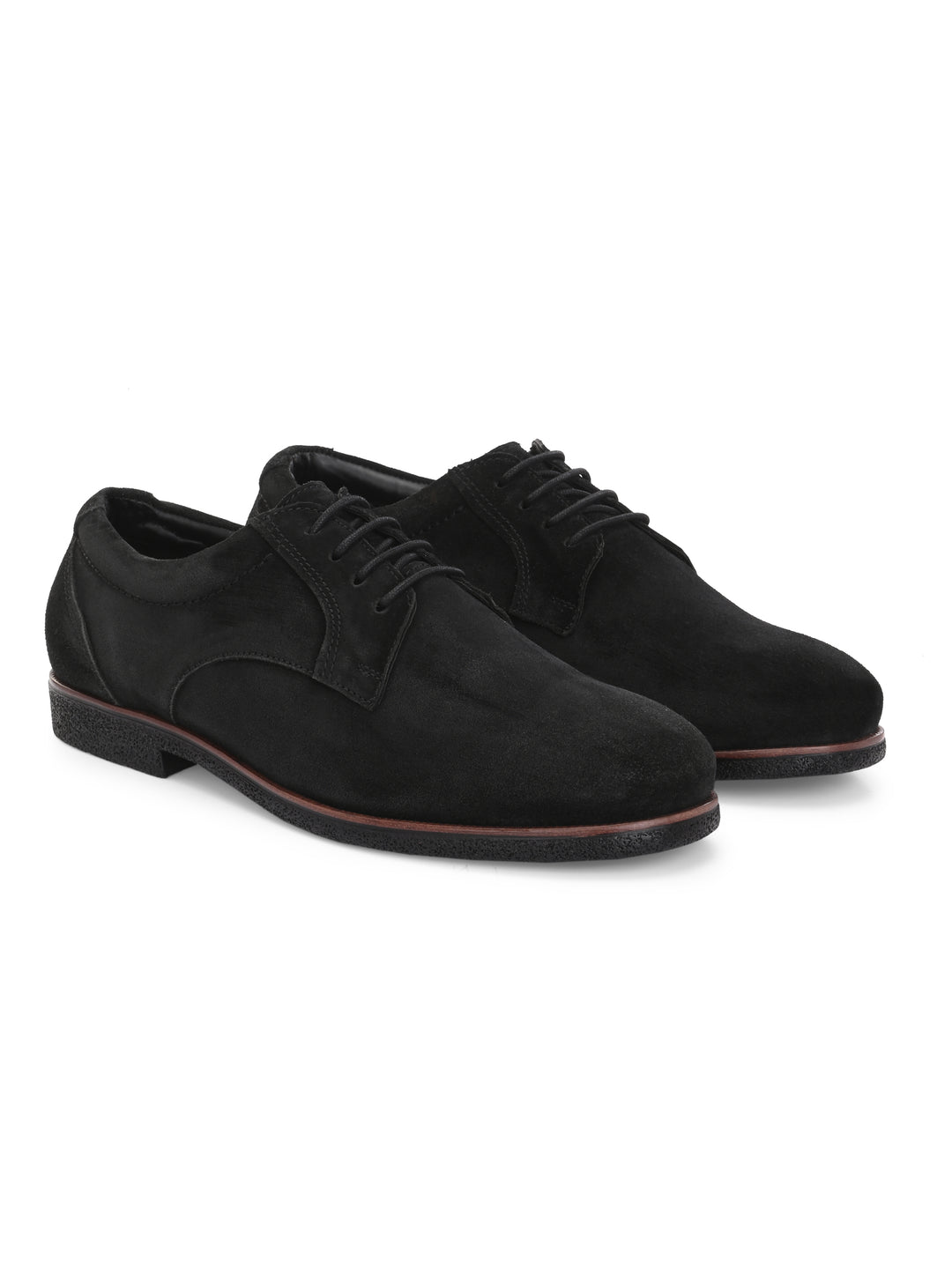 CARLO ROMANO BY WASAN  SUEDE LEATHER LACE UP SHOES FOR MEN