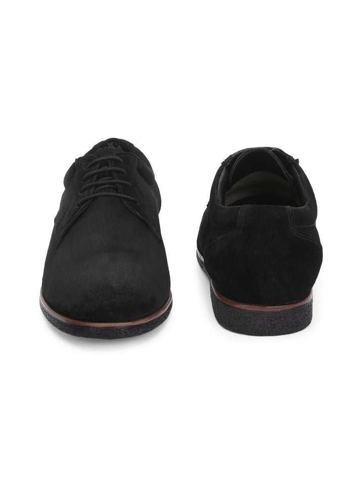 CARLO ROMANO BY WASAN  SUEDE LEATHER LACE UP SHOES FOR MEN