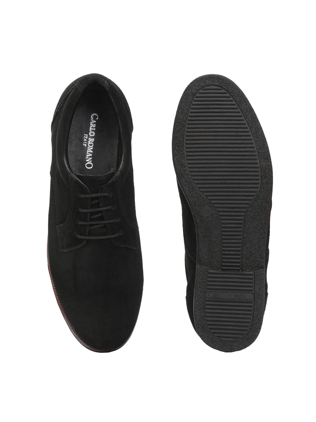 CARLO ROMANO BY WASAN  SUEDE LEATHER LACE UP SHOES FOR MEN