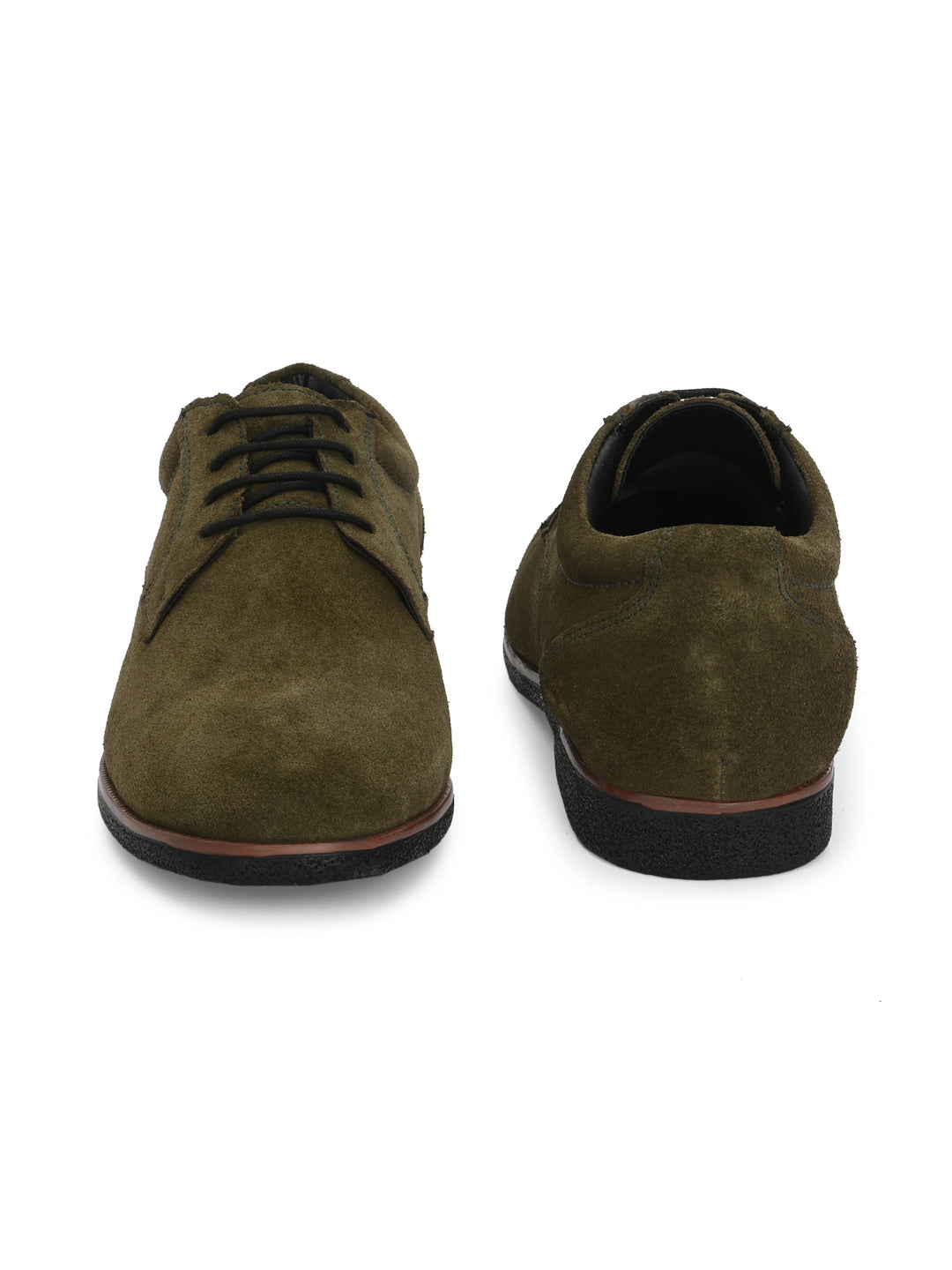CARLO ROMANO BY WASAN  SUEDE LEATHER LACE UP SHOES FOR MEN