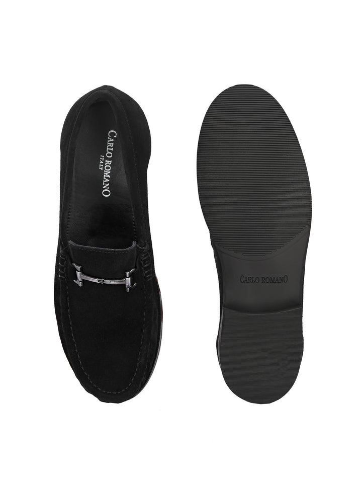 CARLO ROMANO by Wasan Shoes Men's Genuine Suede Leather Slip On Casual Shoe