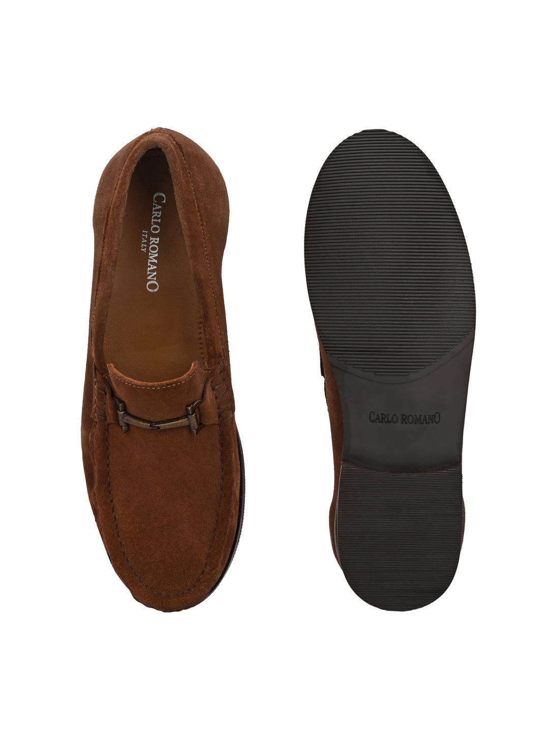 CARLO ROMANO by Wasan Shoes Men's Genuine Suede Leather Slip On Casual Shoe