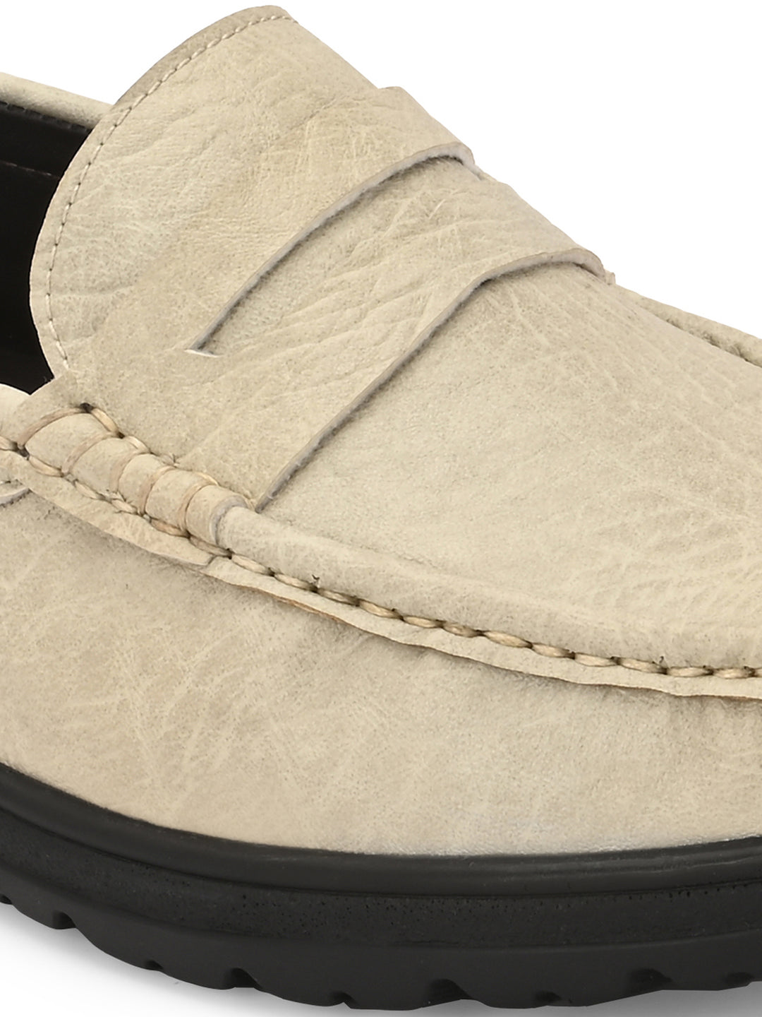 CARLO ROMAO BY WASAN MEN'S ITALIAN VEGAN LEATHER MOCCASIN SHOE