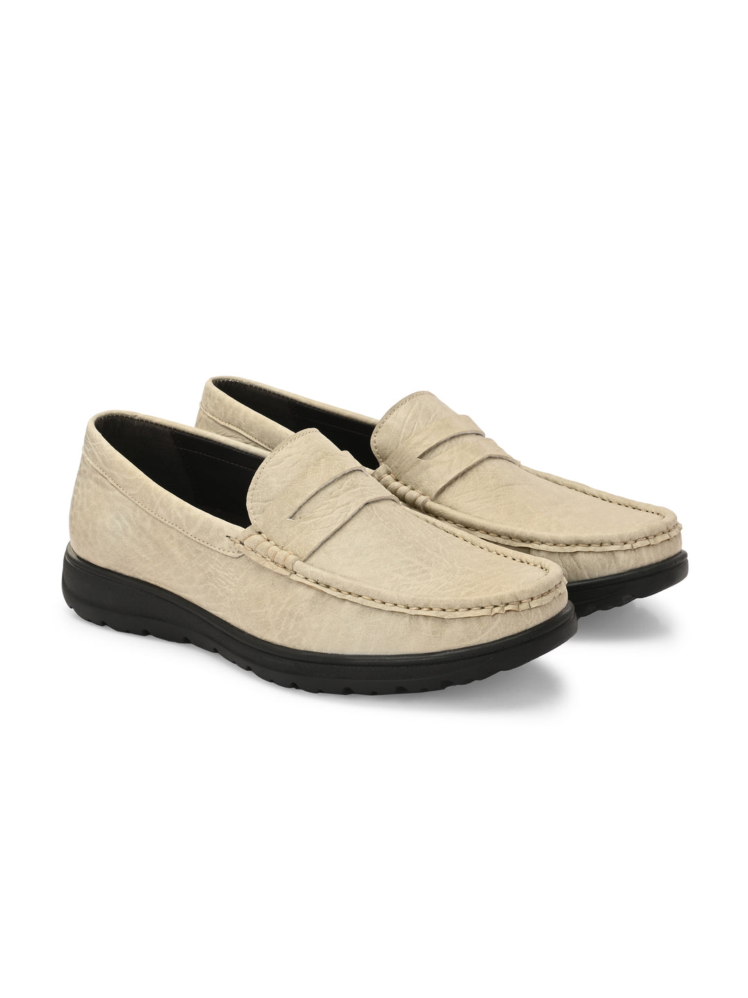 CARLO ROMAO BY WASAN MEN'S ITALIAN VEGAN LEATHER MOCCASIN SHOE