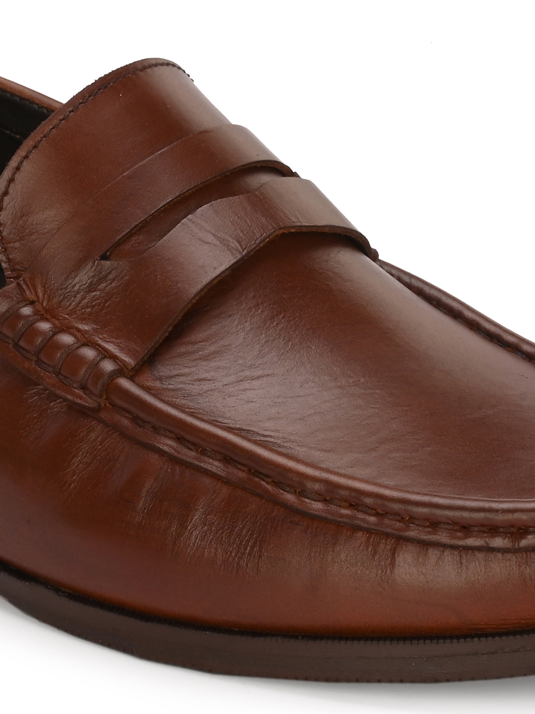 Men's Genuine Leather Slip On moccasin loafer shoes for men