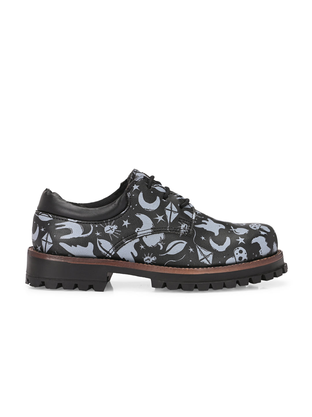 CARLO ROMANO BY WASAN VEGAN LEATHER DIGITAL PRINT SHOE FOR KIDS