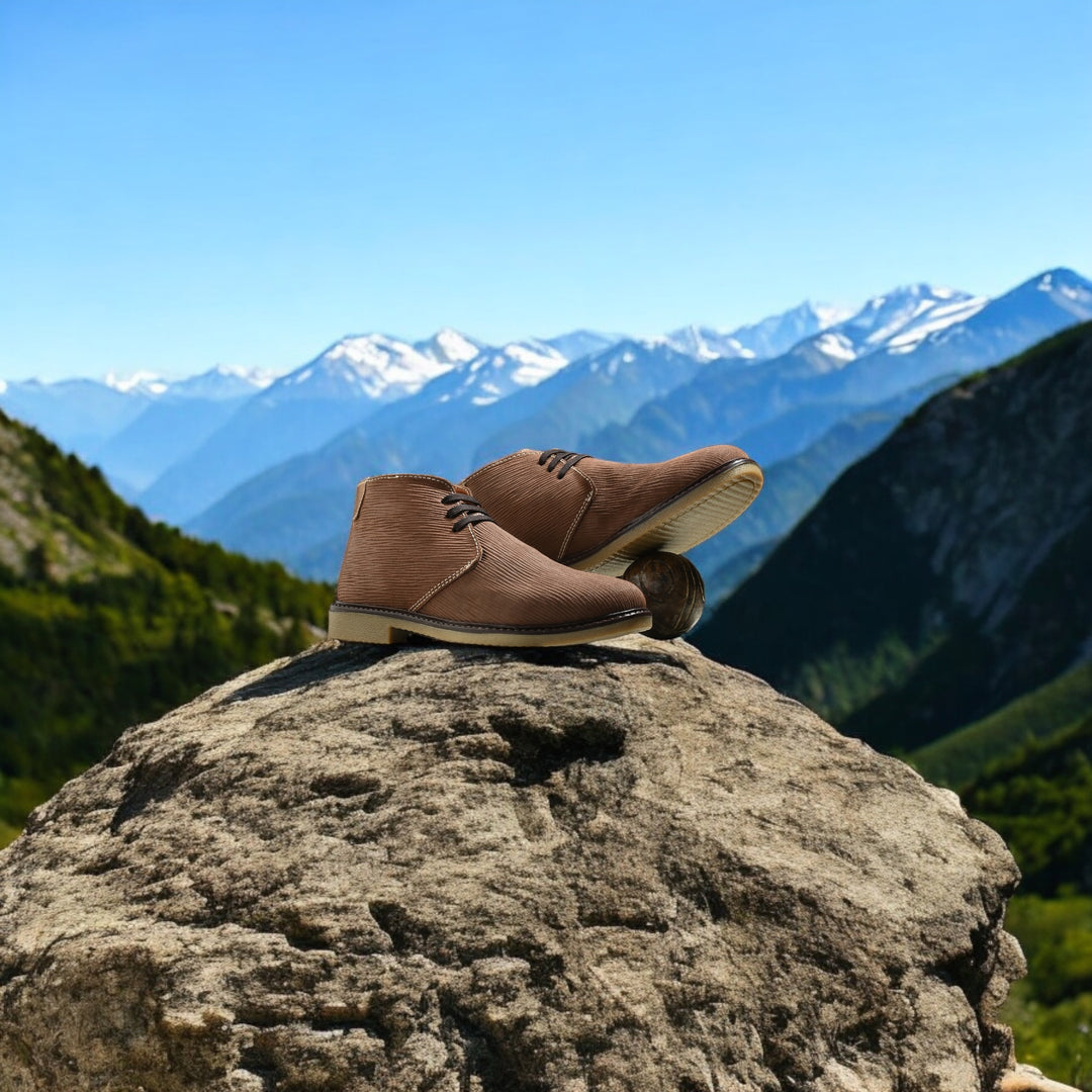 CARLO ROMANO PRIMIUME SUEDE LEATHER CASUAL DERBY BOOT FOR MEN