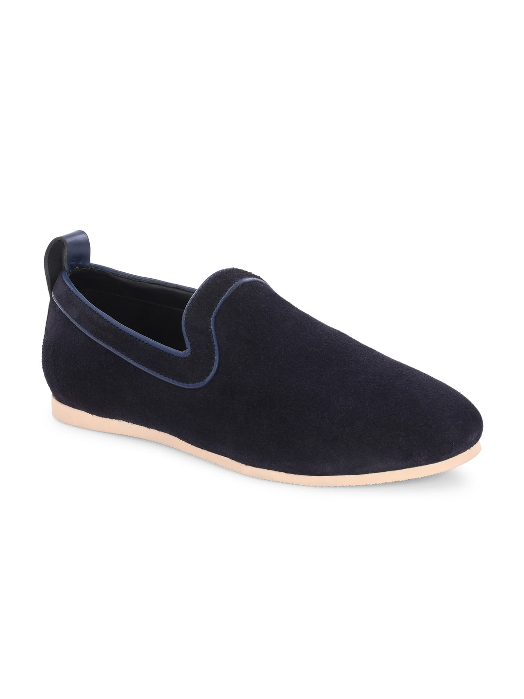 CARLO ROMANO SUEDE LEATHER LOAFER SHOES FOR MEN