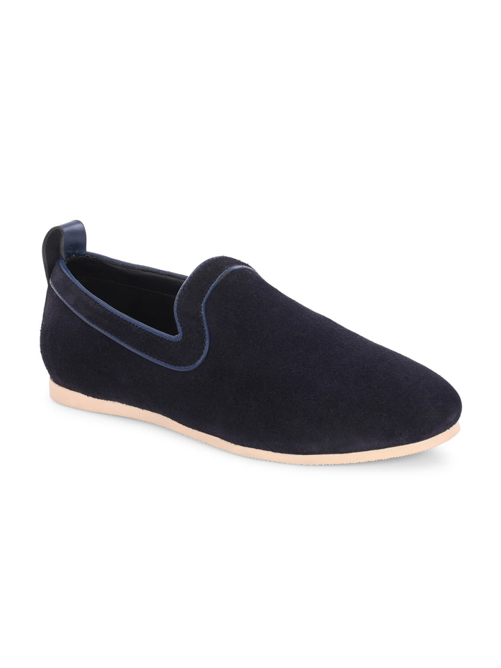 CARLO ROMANO SUEDE LEATHER LOAFER SHOES FOR MEN