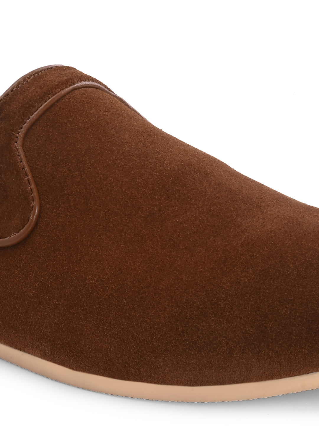 CARLO ROMANO SUEDE LEATHER LOAFER SHOES FOR MEN