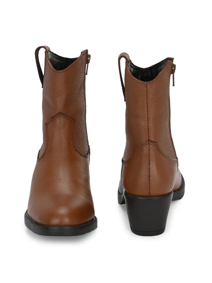 Women's Genuine Milled Leather Western Cow Boy/ Cow Girl Boot