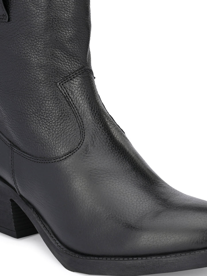 Women's Genuine Milled Leather Western Cow Boy/ Cow Girl Boot