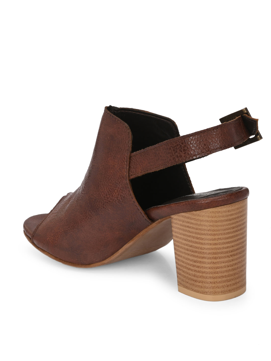 CARLO ROMANO BY WASAN TAN COLOR WOMEN'S VEGAN LEATHER SANDAL