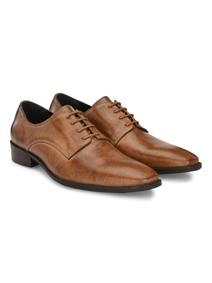 Men's Burnish Leather Lace up Formal Shoe