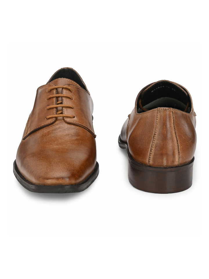 Men's Burnish Leather Lace up Formal Shoe