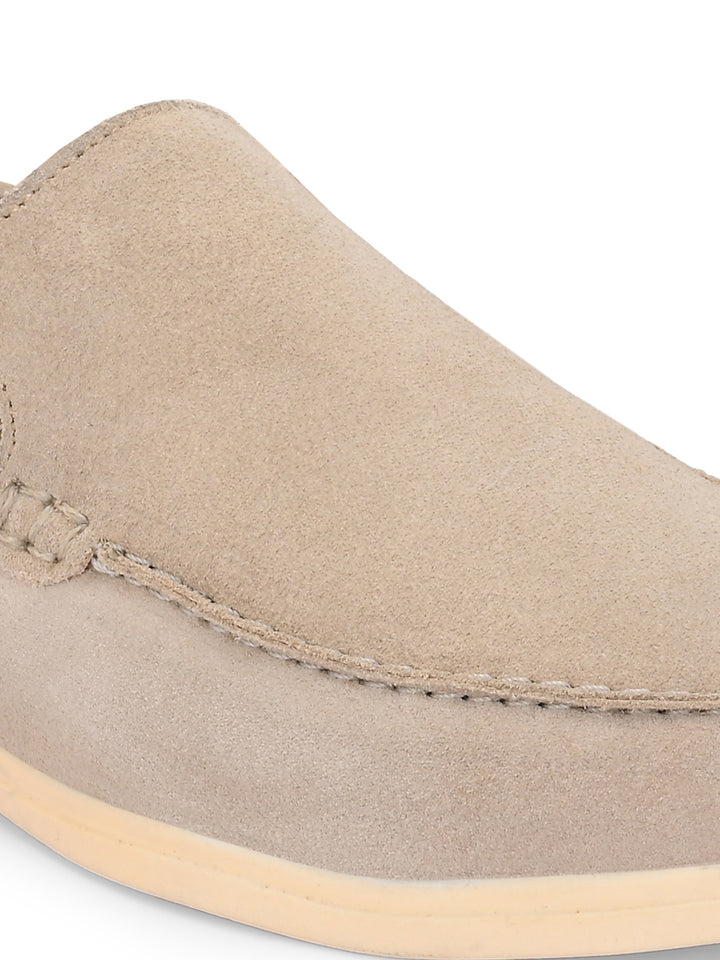 Carlo Romano Suede Leather Moccasin Loafer Shoes For men