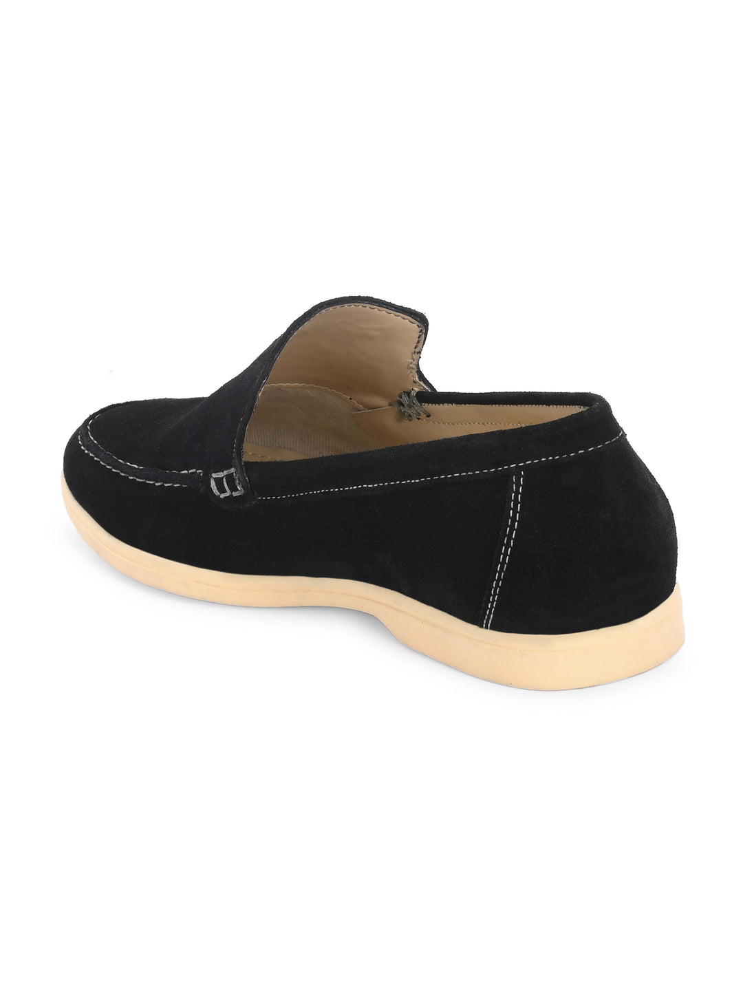 Carlo Romano Suede Leather Moccasin Loafer Shoes For men