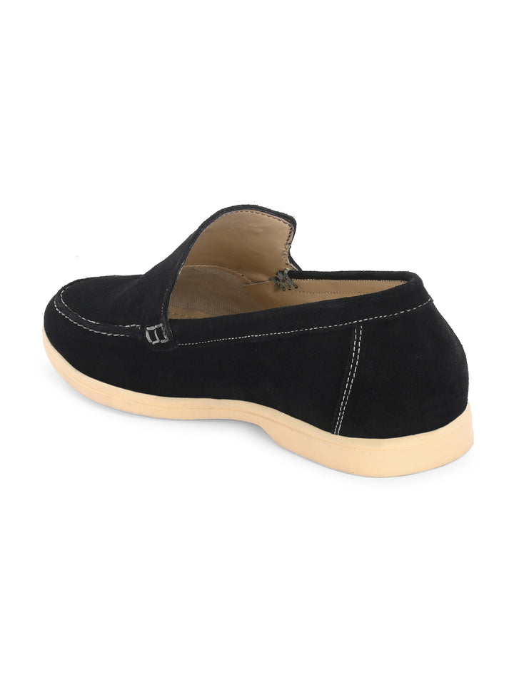 Carlo Romano Suede Leather Moccasin Loafer Shoes For men