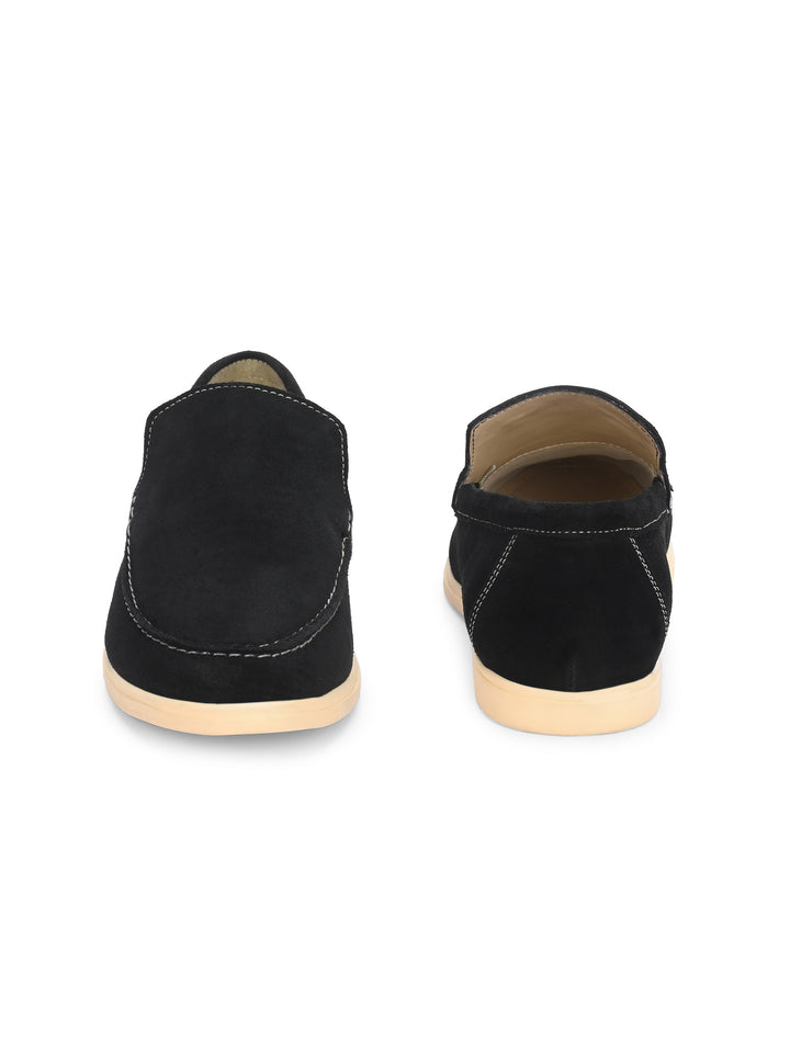 Carlo Romano Suede Leather Moccasin Loafer Shoes For men