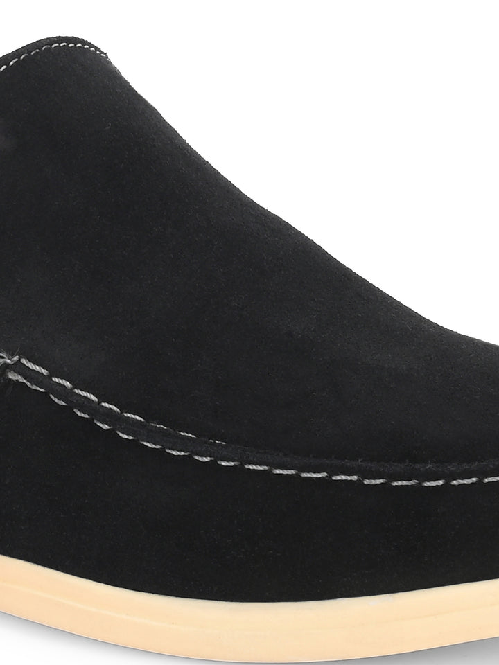 Carlo Romano Suede Leather Moccasin Loafer Shoes For men