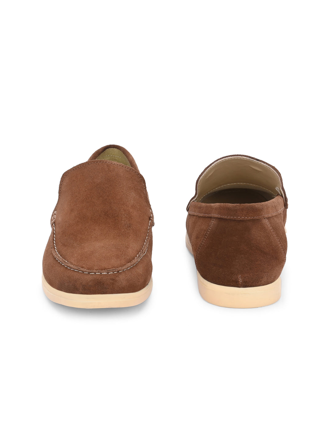 Carlo Romano Suede Leather Moccasin Loafer Shoes For men