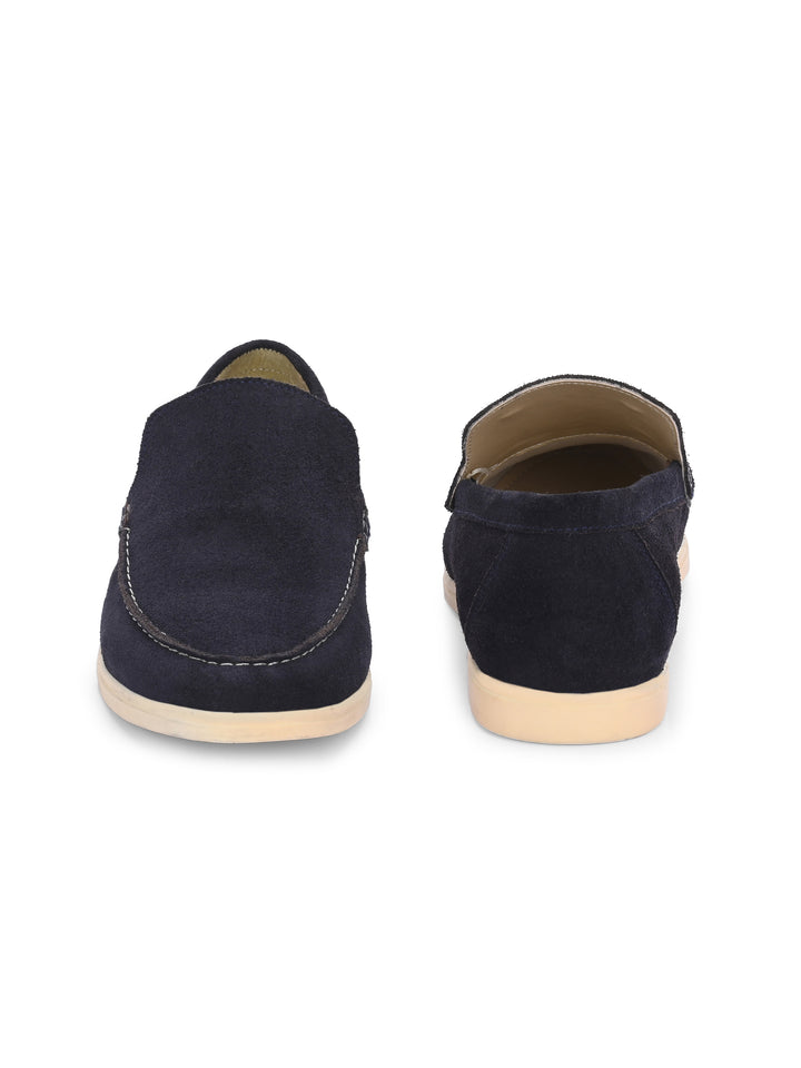 Carlo Romano Suede Leather Moccasin Loafer Shoes For men